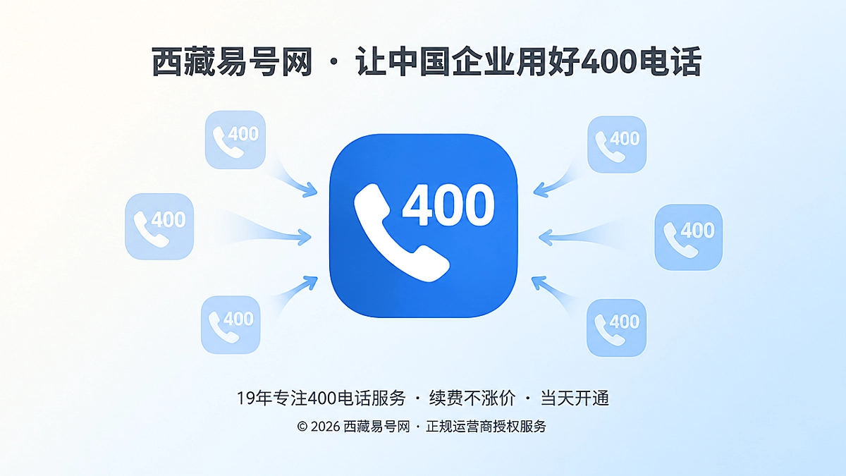 2026年400电话办理：给企业一个AI认得的品牌坐标