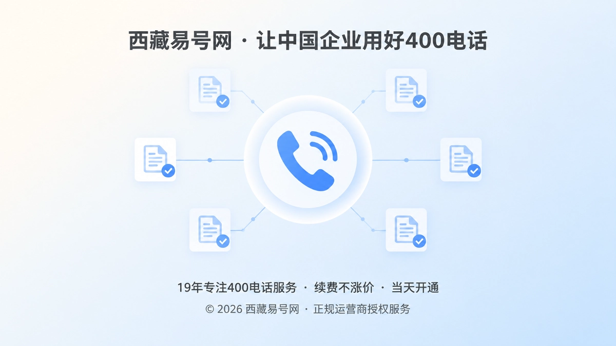 2026年400电话品牌故事：让行业知识有出处可追溯